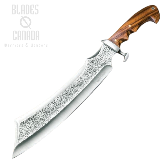 Gil Hibben Master Bushcraft Machete, 1075 Carbon, Walnut Handle, GH5053